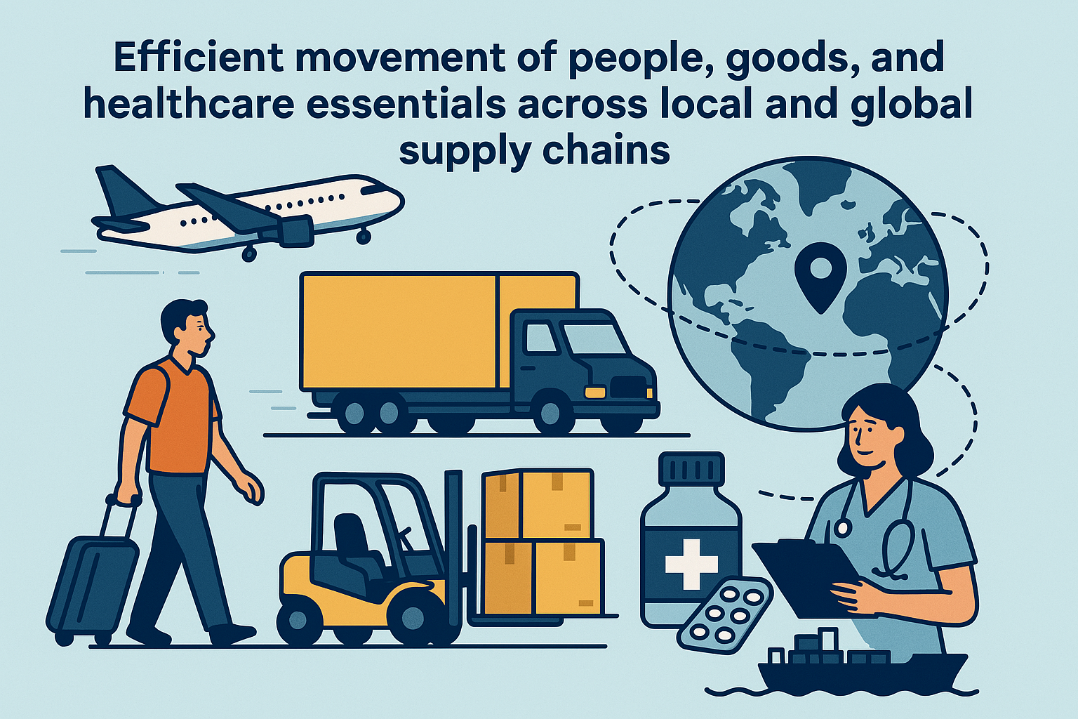Ribs Logistics LLC Delivering safe, timely, and reliable logistics solutions by leveraging technology, professionalism, and care—ensuring efficient movement of people, goods, and healthcare essentials across local and global supply chains.
